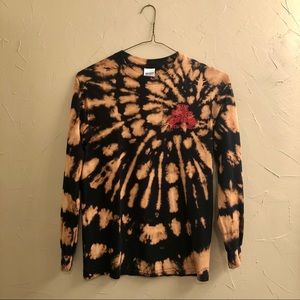 Custom Tie-dye Six Pence Pub T-Shirt